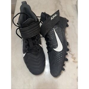 nike alpha menace pro 2 High Top Size 13 Black White